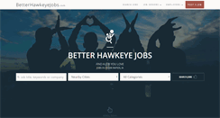 Desktop Screenshot of betterhawkeyejobs.com